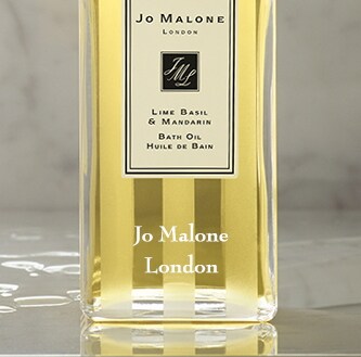 engraved bath oil bottle 200ml